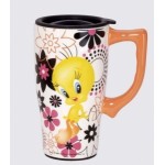 Tweety Bird Travel Mug 14 Ounce Ceramic